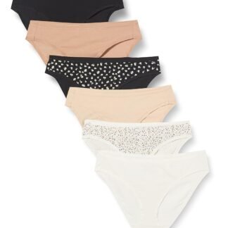 Amazon Essentials Womens Cotton Bikini Brief Underwear (Available in Plus Size)