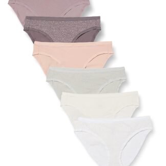 Amazon Essentials Womens Cotton Bikini Brief Underwear (Available in Plus Size)