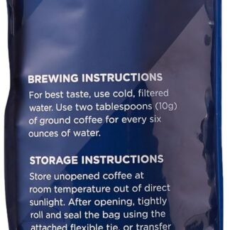 Amazon Fresh Organic Fair Trade Peru Ground Coffee, Medium Roast, 12 Ounce (Pack of 3)