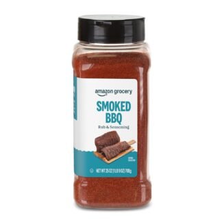 Amazon Grocery, Smoked BBQ Rub & Seasoning, 25 Oz (Previously Happy Belly, Packaging May Vary)