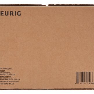 AmazonFresh 80 Ct. Organic Fair Trade K-Cups, Peru Medium Roast, Keurig K-Cup Brewer Compatible