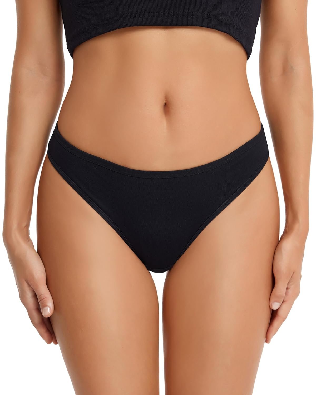 ANZERMIX Womens Breathable Cotton Thong Panties Pack of 6 - lunas-mystic-emporium.com ANZERMIX Women's Breathable Cotton Thong Panties Pack of 6