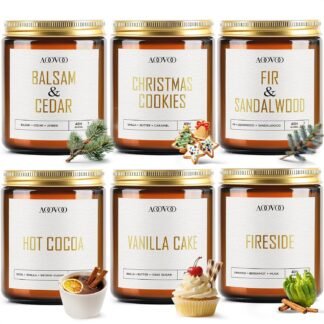 AOOVOO Lemon Lavender Scented Candle - Lavender Candle Scented Candles Soy Aromatherapy Candle Soy Wax Candle 9oz - lunas-mystic-emporium.com AOOVOO Lemon Lavender Scented Candle - Lavender Candle, Scented Candles, Soy Aromatherapy Candle, Soy Wax Candle, 9oz