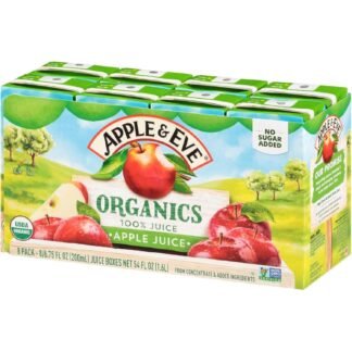 Apple & Eve Organics, Apple Juice, 6.75 Fluid-oz, 8 Count
