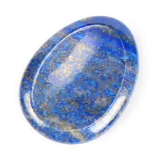 Artistone Smoky Quartz Crystal Chakra Thumb Worry Stone Teardrop Reiki Healing Stone Pocket Palm Stones for Anxiety Stress Relief Meditation Therapy Geometry Home Decor