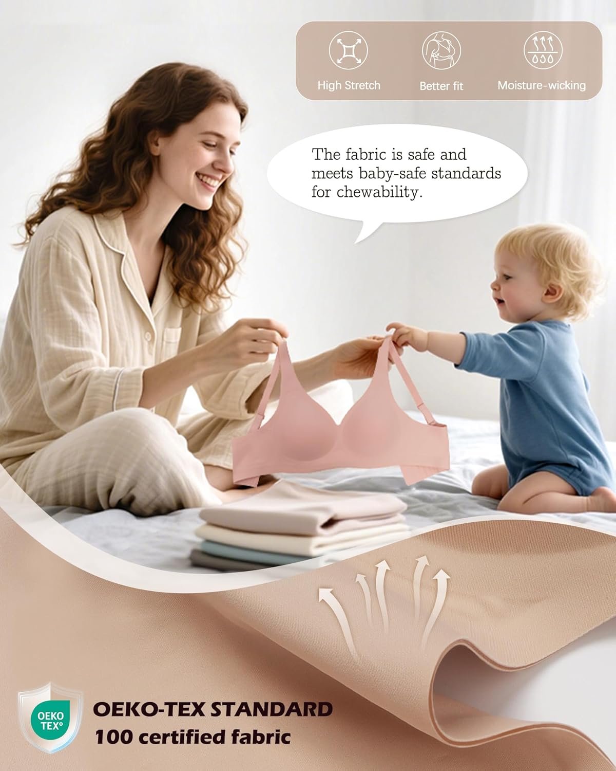 As Fairy Bras for Women Deep V Seamless Wireless Support Lift No Underwire Plunge Bralettes Full Coverage Push Up Bra - lunas-mystic-emporium.com As Fairy Bras for Women Deep V Seamless Wireless Support Lift No Underwire Plunge Bralettes Full Coverage Push Up Bra