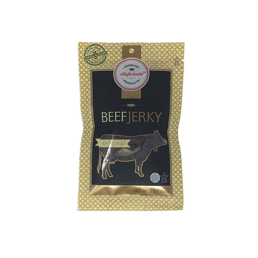 Aufschnitt Grass Fed Beef Jerky - Low Sodium Certified Kosher - Made in USA - Keto Friendly - 5 Pack Variety Pack - lunas-mystic-emporium.com Aufschnitt Grass Fed Beef Jerky - Low Sodium, Certified Kosher - Made in USA - Keto Friendly - 5 Pack, Variety Pack
