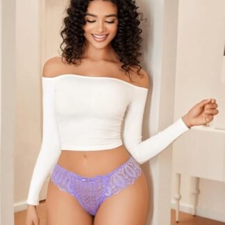 Avidlove Panties for Women Lace Thongs Cross Back Tanga Sexy Cheeky Low Waist Bikinis Underwear