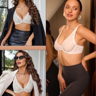 Avidlove Womens Lace Bra Sexy Sheer Underwire Unlined Plunge Everyday Bras Full Coverage Bralettes - lunas-mystic-emporium.com Avidlove Women's Lace Bra Sexy Sheer Underwire Unlined Plunge Everyday Bras Full Coverage Bralettes