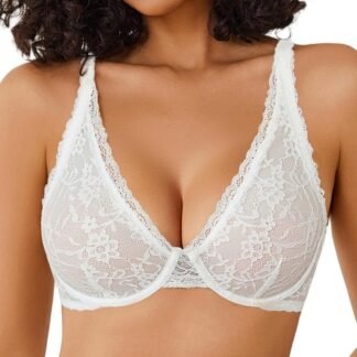 Avidlove Womens Lace Bra Sexy Sheer Underwire Unlined Plunge Everyday Bras Full Coverage Bralettes - lunas-mystic-emporium.com Avidlove Women's Lace Bra Sexy Sheer Underwire Unlined Plunge Everyday Bras Full Coverage Bralettes