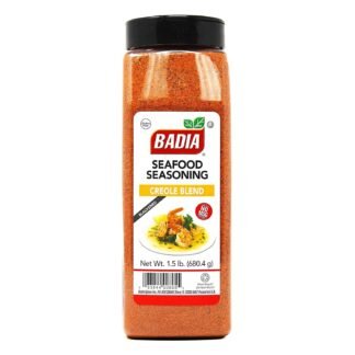 Badia Blackened Seafood Seasoning Creole Blend 1.5 Pound – Savory Blend, Bold Southern Flavor, No MSG