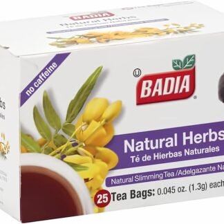 Badia Tea Bag,Natural Herbs,25 ct-Pack of 2,25.0 Count