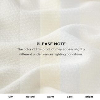 Bedsure GentleSoft 100 Cotton Blanket Queen Size for Bed - Breathable and Lightweight Soft Cozy Textured Herringbone Woven Blanket for Summer Cream 90x90 inches - lunas-mystic-emporium.com Bedsure GentleSoft 100% Cotton Blanket Queen Size for Bed - Breathable and Lightweight, Soft Cozy Textured Herringbone Woven Blanket for Summer, Cream, 90x90 inches