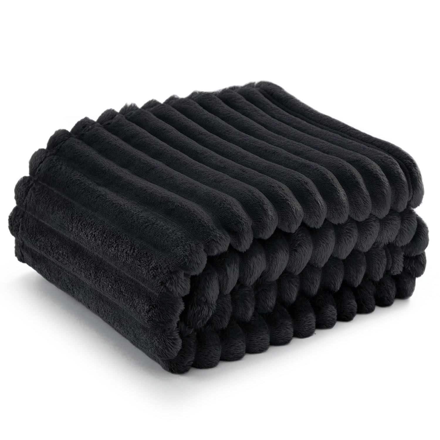 Bedsure GentleSoft Twin Blanket for Couch - Cozy Soft Blankets for Women Cute Small Fleece Throws for Girls Black 60x80 Inches - lunas-mystic-emporium.com Bedsure GentleSoft Twin Blanket for Couch - Cozy Soft Blankets for Women, Cute Small Fleece Throws for Girls, Black, 60x80 Inches