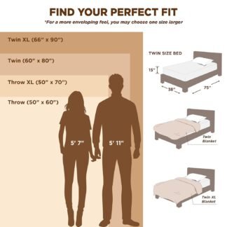 Bedsure GentleSoft Twin Blanket for Couch - Cozy Soft Blankets for Women Cute Small Fleece Throws for Girls Black 60x80 Inches - lunas-mystic-emporium.com Bedsure GentleSoft Twin Blanket for Couch - Cozy Soft Blankets for Women, Cute Small Fleece Throws for Girls, Black, 60x80 Inches