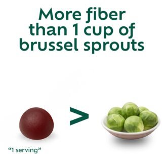 Benefiber Prebiotic Fiber Supplement Gummies for Digestive Health, Assorted Fruit Flavor - 81 Count