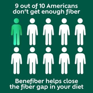 Benefiber Prebiotic Fiber Supplement Gummies for Digestive Health, Assorted Fruit Flavor - 81 Count