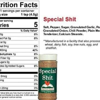 Big Cock Ranch All-Purpose Premium Seasoning Special Shit, Bull Shit, and Good Shit