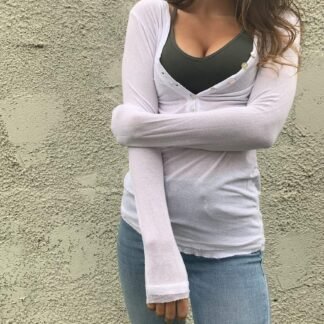 Blue 55 Women's Bralette Wireless Padded Bra Top Sexy Everyday Basic Deep V-Neck