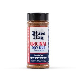 Blues Hog Original Dry Rub Seasoning, Southern Spice Blend, Gluten-Free, All-Natural, Made in the USA, 5.5oz