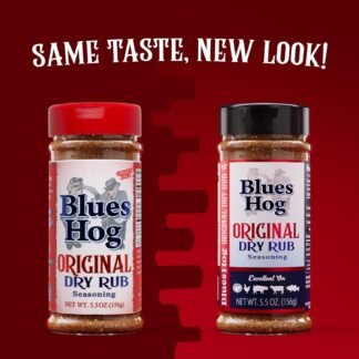 Blues Hog Original Dry Rub Seasoning Southern Spice Blend Gluten-Free All-Natural Made in the USA 55oz - lunas-mystic-emporium.com Blues Hog Original Dry Rub Seasoning, Southern Spice Blend, Gluten-Free, All-Natural, Made in the USA, 5.5oz