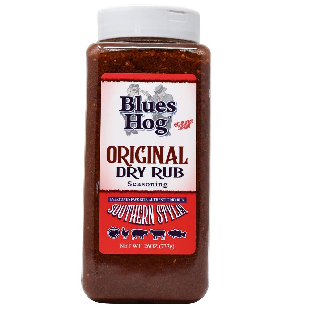Blues Hog Original Dry Rub Seasoning Southern Spice Blend Gluten-Free All-Natural Made in the USA 26oz - lunas-mystic-emporium.com Blues Hog Original Dry Rub Seasoning, Southern Spice Blend, Gluten-Free, All-Natural, Made in the USA, 26oz