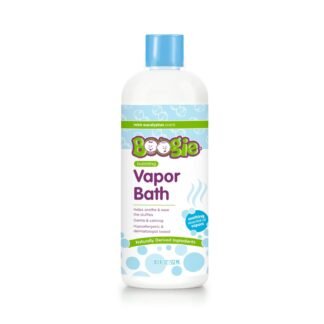 Boogie Kids Botanical Bubble Bath, Soothing Vapor, Made with Natural Essential Oils, Mint Eucalyptus, 18 oz (Pack of 1)