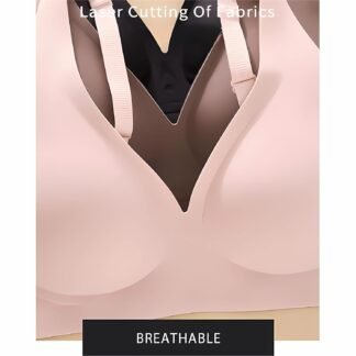 Bras for Women No Underwire Wireless Seamless Deep V Push Up Bra Supportive Full Coverage Everyday Bras