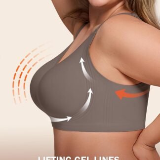 Bras for Women Supportive Wireless Push Up Bra Full Coverage No Underwire Seamless Plus Size for Older Women - lunas-mystic-emporium.com Bras for Women Supportive Wireless Push Up Bra Full Coverage No Underwire Seamless Plus Size for Older Women