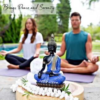 Buddha Statues for Home. 13" Buddha Statue (The Moment of Enlightenment). Collectibles and Figurines, Meditation Decor, Spiritual Living Room Decor, Yoga Zen room, Hindu and...