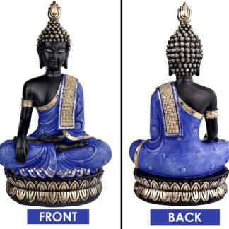 Buddha Statues for Home. 13" Buddha Statue (The Moment of Enlightenment). Collectibles and Figurines, Meditation Decor, Spiritual Living Room Decor, Yoga Zen room, Hindu and...