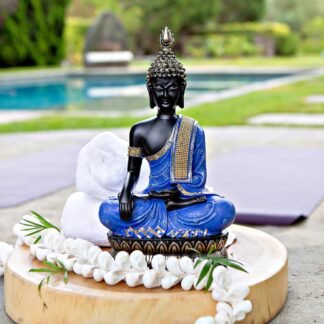 Buddha Statues for Home. 13" Buddha Statue (The Moment of Enlightenment). Collectibles and Figurines, Meditation Decor, Spiritual Living Room Decor, Yoga Zen room, Hindu and...