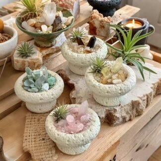 Bulk Raw Crystals - Beginner DIY Healing Crystal Set, 0.6-1.2” Natural Unpolished Gemstones for Terrarium, Meditation, Tarot, Grids, Aroma Stone, 0.45lb (Smoky Quartz-S)