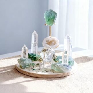 Bulk Raw Crystals - Beginner DIY Healing Crystal Set, 0.6-1.2” Natural Unpolished Gemstones for Terrarium, Meditation, Tarot, Grids, Aroma Stone, 0.45lb (Smoky Quartz-S)