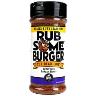 Burger & Fry Seasoning Rub Some Burger For Dead Cow, 6.5 oz Rub