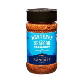 California Rancher Seafood Seasoning, 6oz | Lemon Dill Pepper Salt Blend, Coarse Texture, Gluten-Free, MSG-Free | For Salmon, Shrimp, Fish, Balanced Flavor
