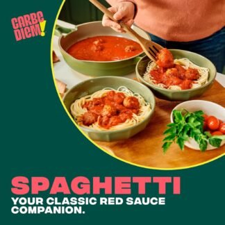 Carbe Diem!, Trio Sampler Pack, Spaghetti, Penne & Elbow, Lower Net Carb Pasta with Traditional Flavor & Texture, 8 grams of Protein, Only 110 Calories Per Serving, Pack of 3