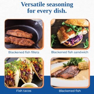 Chef Paul Blackened Redfish Magic Seasoning Blends | Cajun-Style Spices & Seasonings | Gluten-Free, No MSG, Bold Flavor | Perfect for Grilling, Cooking & BBQ | 2 oz each (Pack...