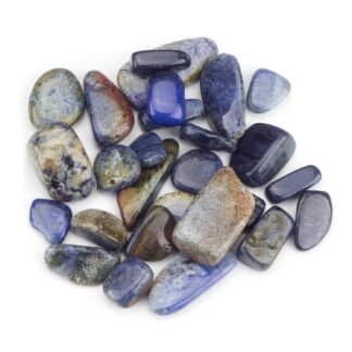 Cherry Tree Collection 1/2 Pound Polished Stones - 1/2" - 1" Size Tumbled Stones - Tumbled Crystals Bulk for Healing, Reiki, Chakra