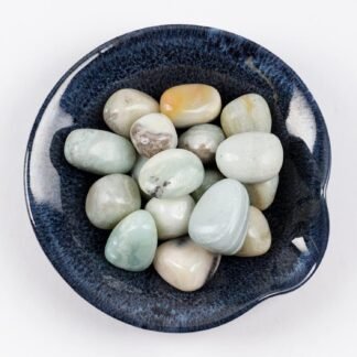 Cherry Tree Collection 1/2 Pound Polished Stones - 1/2" - 1" Size Tumbled Stones - Tumbled Crystals Bulk for Healing, Reiki, Chakra