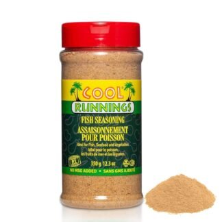 Cool Runnings Fish Seasoning 350g - Authentic Caribbean Spice Blend for Grilled, Baked, and Fried Fish, Ideal for Enhancing Seafood Dishes