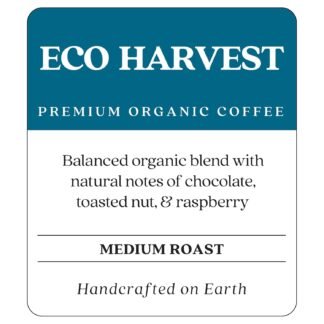 Copper Moon Medium Roast Whole Bean Coffee, Medium Roast, Eco Harvest Organic Blend, 2 Lb