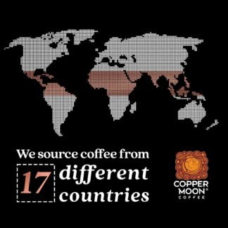 Copper Moon Medium Roast Whole Bean Coffee, Medium Roast, Eco Harvest Organic Blend, 2 Lb