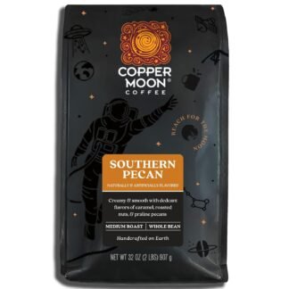 Copper Moon Medium Roast Whole Bean Coffee, Medium Roast, Eco Harvest Organic Blend, 2 Lb