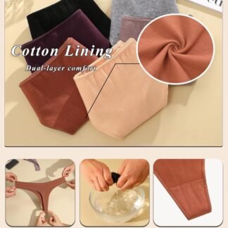 Cotton Underwear for Women Pack Breathable Thongs for Women Sexy Stretch Soft Womens Panties Thong XS-XL - lunas-mystic-emporium.com Cotton Underwear for Women Pack Breathable Thongs for Women Sexy Stretch Soft Womens Panties Thong XS-XL