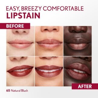 Covergirl Outlast 65 Natural Blush Lipstain Smooth Application Precise Pen-Like Tip Transfer-Proof Satin Stained Finish Vegan Formula 006oz - lunas-mystic-emporium.com Covergirl Outlast, 65 Natural Blush, Lipstain, Smooth Application, Precise Pen-Like Tip, Transfer-Proof, Satin Stained Finish, Vegan Formula, 0.06oz