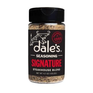 Dale’s Signature Steakhouse Blend – 4.7 oz Savory, Balanced Seasoning for Steaks, Burgers & Grilled Meats | Rooted in Tradition, Versatile Flavor