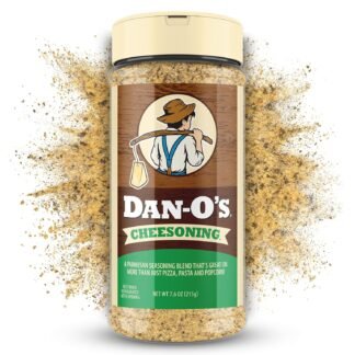 Dan-O's Cheesoning Seasoning, 7.6 oz Bottle, All Purpose Seasoning for Pizza, Popcorn, Chicken, Bread and More, Sugar Free, Zero Calorie, Parmesan Cheese Replacement for your...
