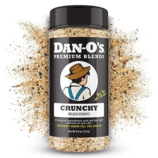 Dan-O's Crunchy Seasoning, 8.9 oz Bottle, Everything Seasoning for Fish, Eggs, Salads, Veggies and More, Sugar Free, Zero Calorie, Use this Spice Blend for Everything from...