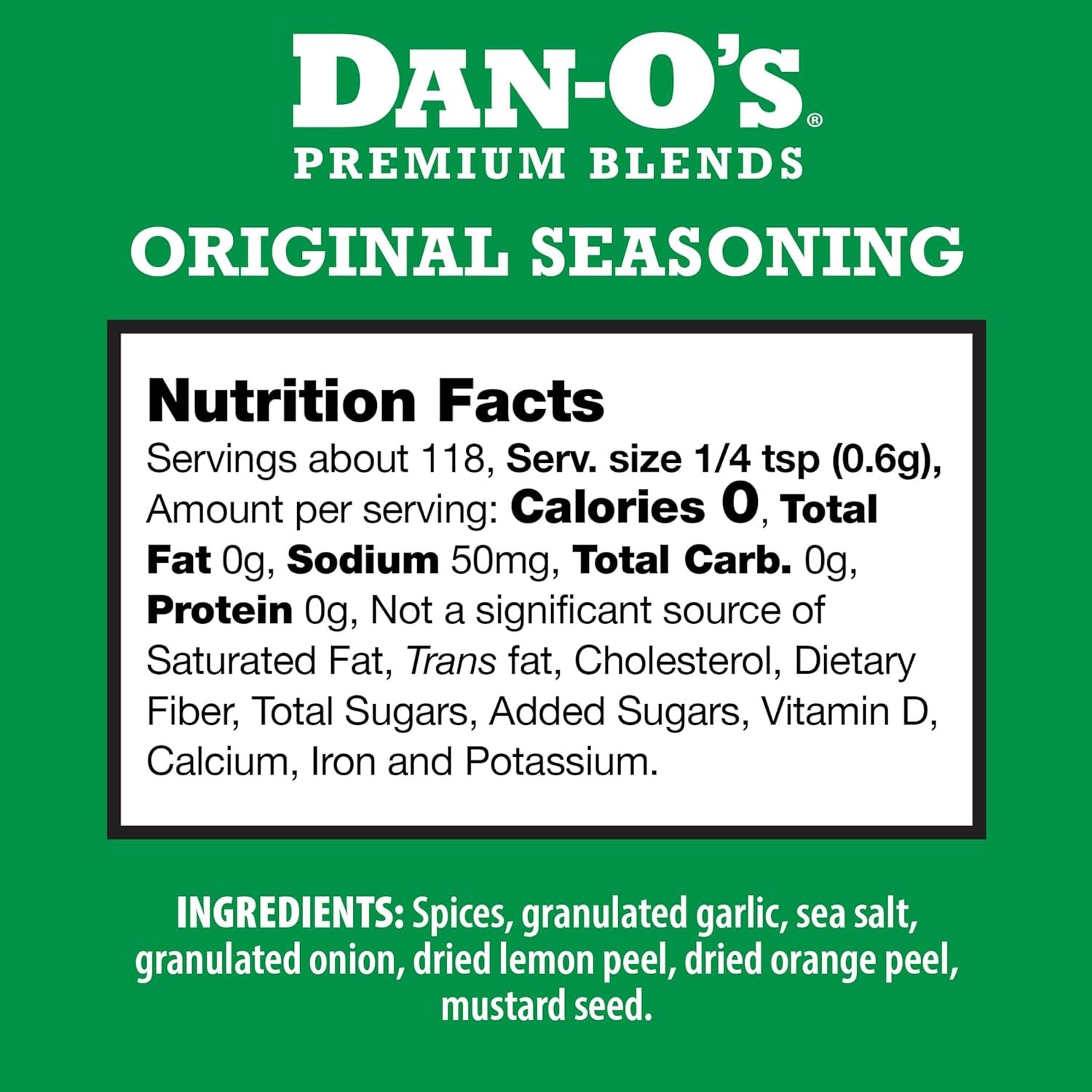 Dan-Os Original Seasoning 25 oz Bottle All Purpose Seasoning for Chicken Turkey Beef Veggies and More Sugar Free Zero Calorie Use this Spice Blend to Craft a Marinade - lunas-mystic-emporium.com Dan-O's Original Seasoning, 2.5 oz Bottle, All Purpose Seasoning for Chicken, Turkey, Beef, Veggies and More, Sugar Free, Zero Calorie, Use this Spice Blend to Craft a Marinade,...